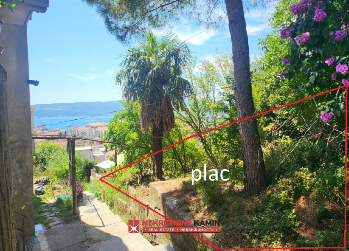 Urbanised Building Plot with Sea View, Tivat